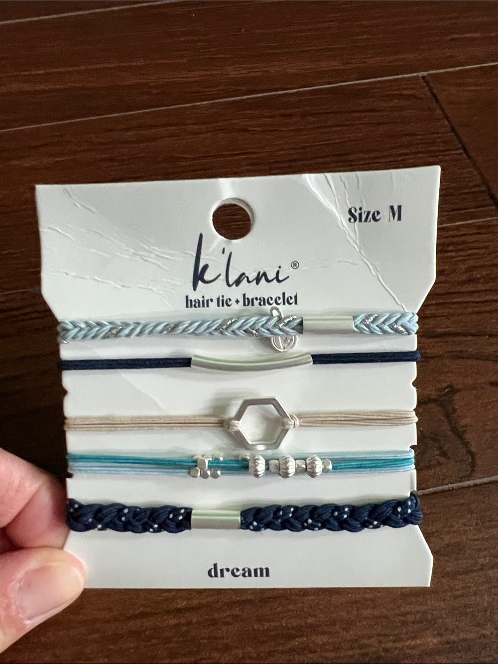 Klani hair tie bracelet set